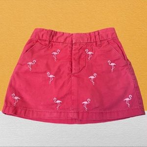 Baby Gap 6-12 Month Flamingo Skirt with attached Diaper Cover